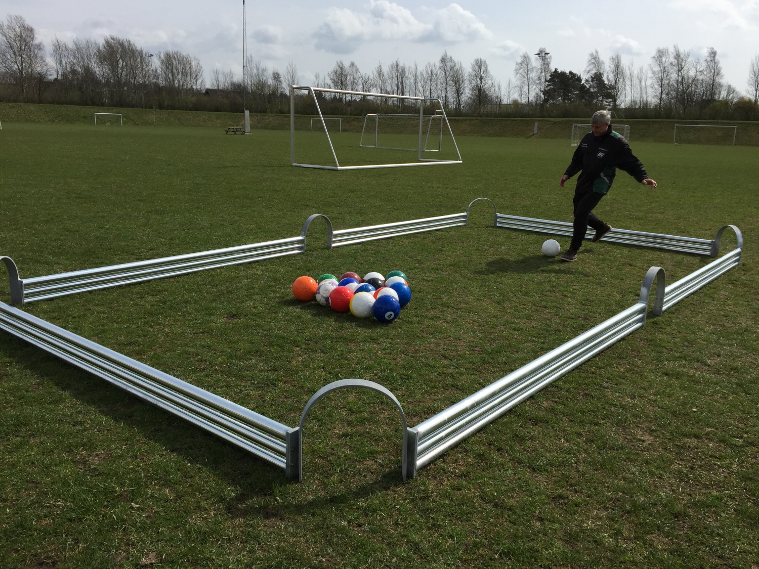 Fodblod Pool Bane 6,8 x 3,4 mtr 300 kilo